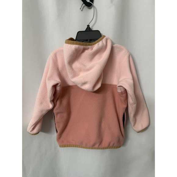 Patagonia Micro D Snap-T Fleece Jacket Toddler Pink Baby Girl 6-12 Months.  E73 - Picture 3 of 3